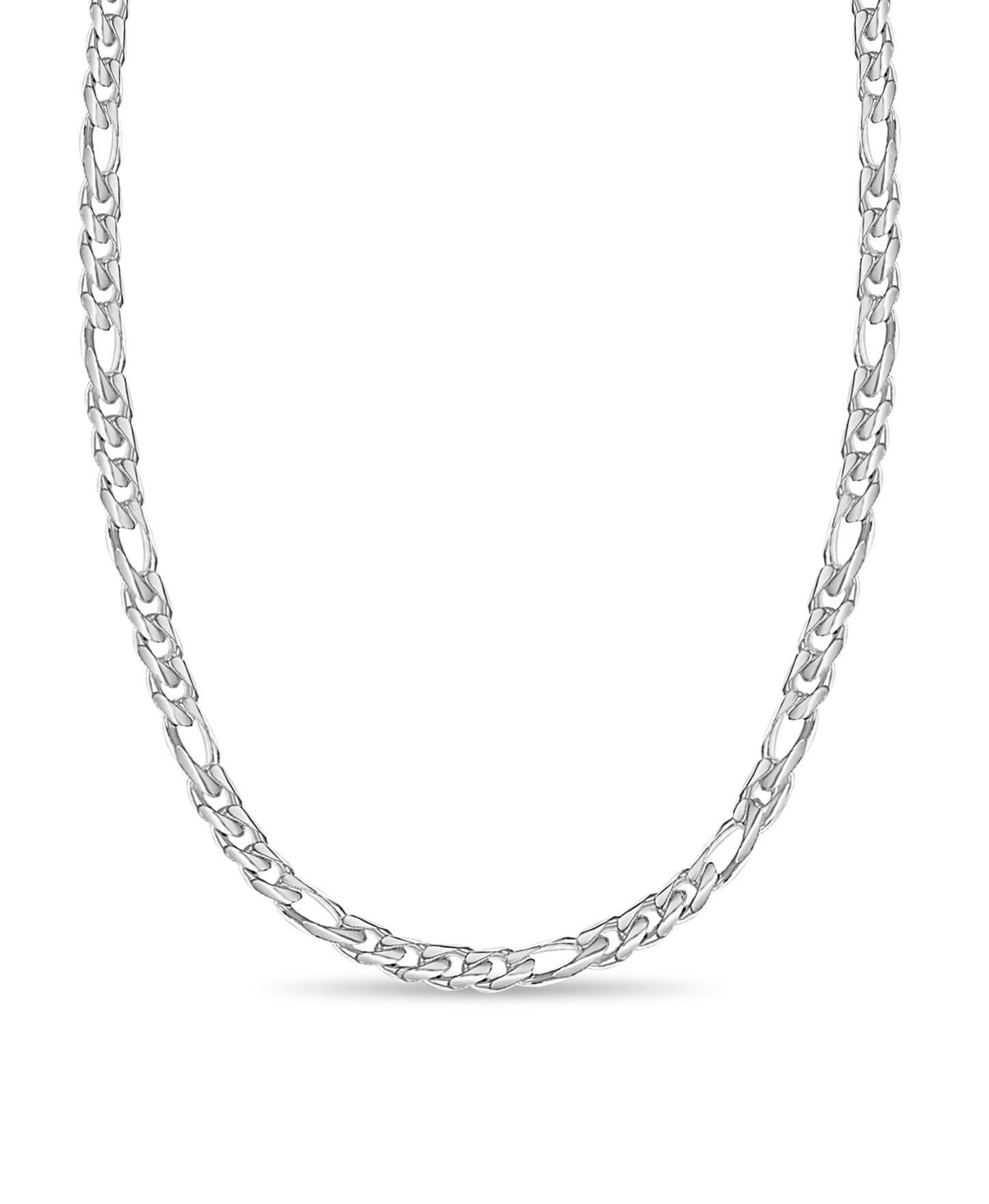 Handmade Solid Gold Figaro Necklace , 14mm