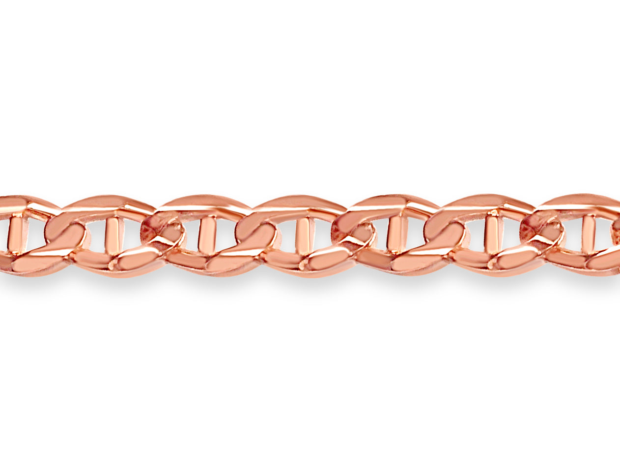 Handmade Solid Gold Anchor Mariner Bracelet , 13mm