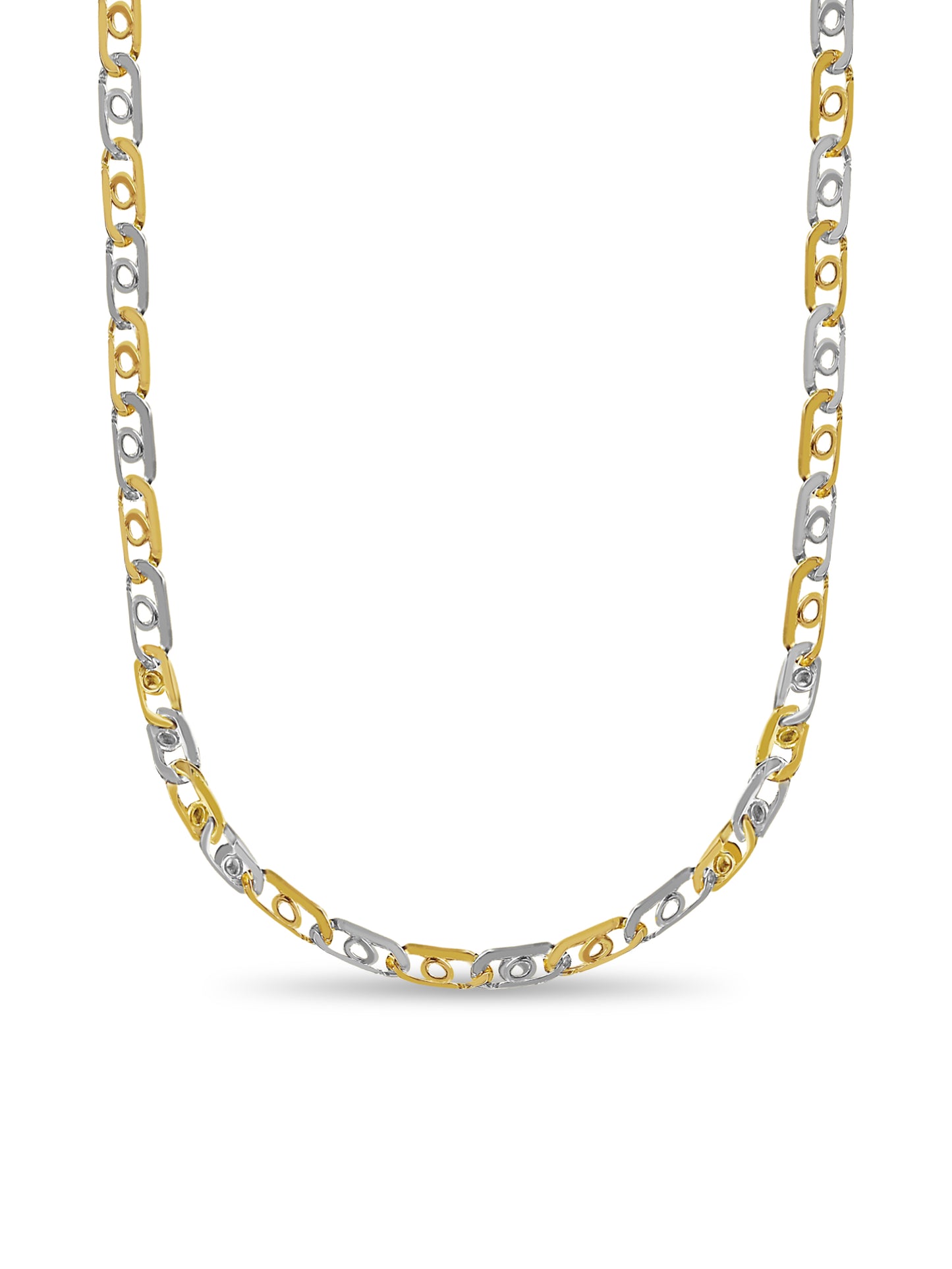 Handmade Solid Gold Bullet Tiger Eye Necklace , 16mm