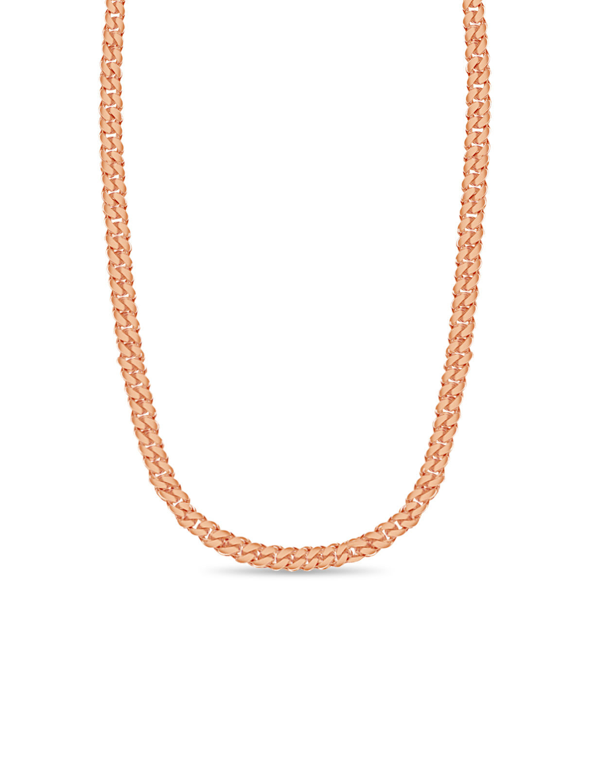 Handmade Solid Gold Miami Cuban Necklace , 13mm
