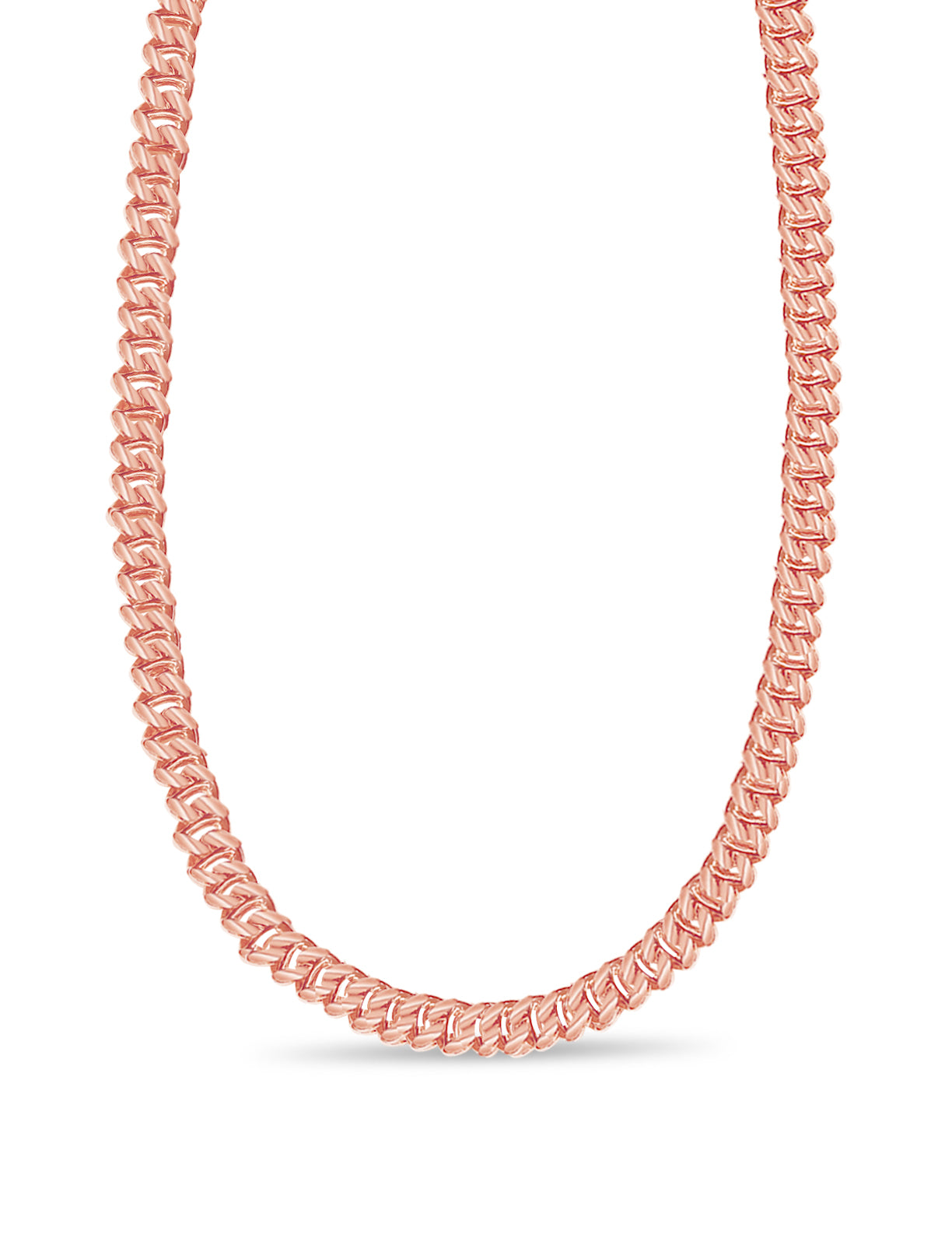 Handmade Solid Gold Mariner Necklace , 9mm