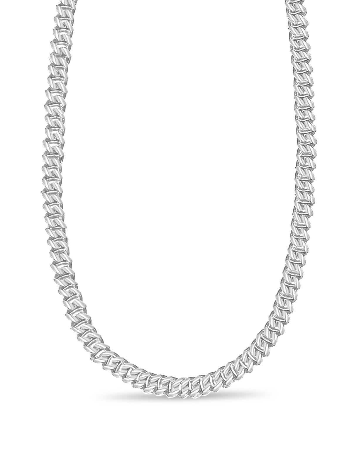 Handmade Solid Gold Mariner Necklace , 9mm