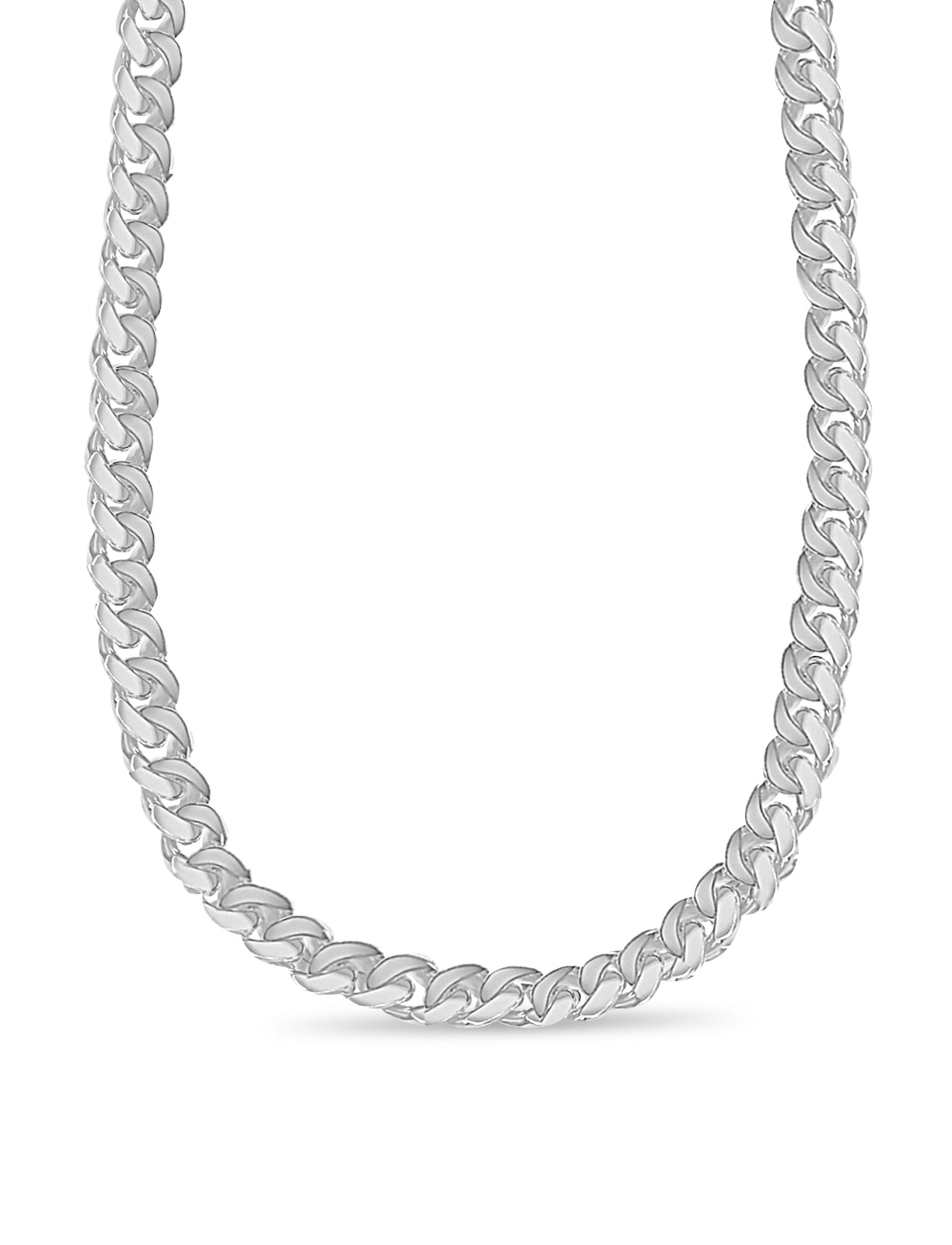 Handmade Solid Gold Miami Cuban Necklace , 10mm