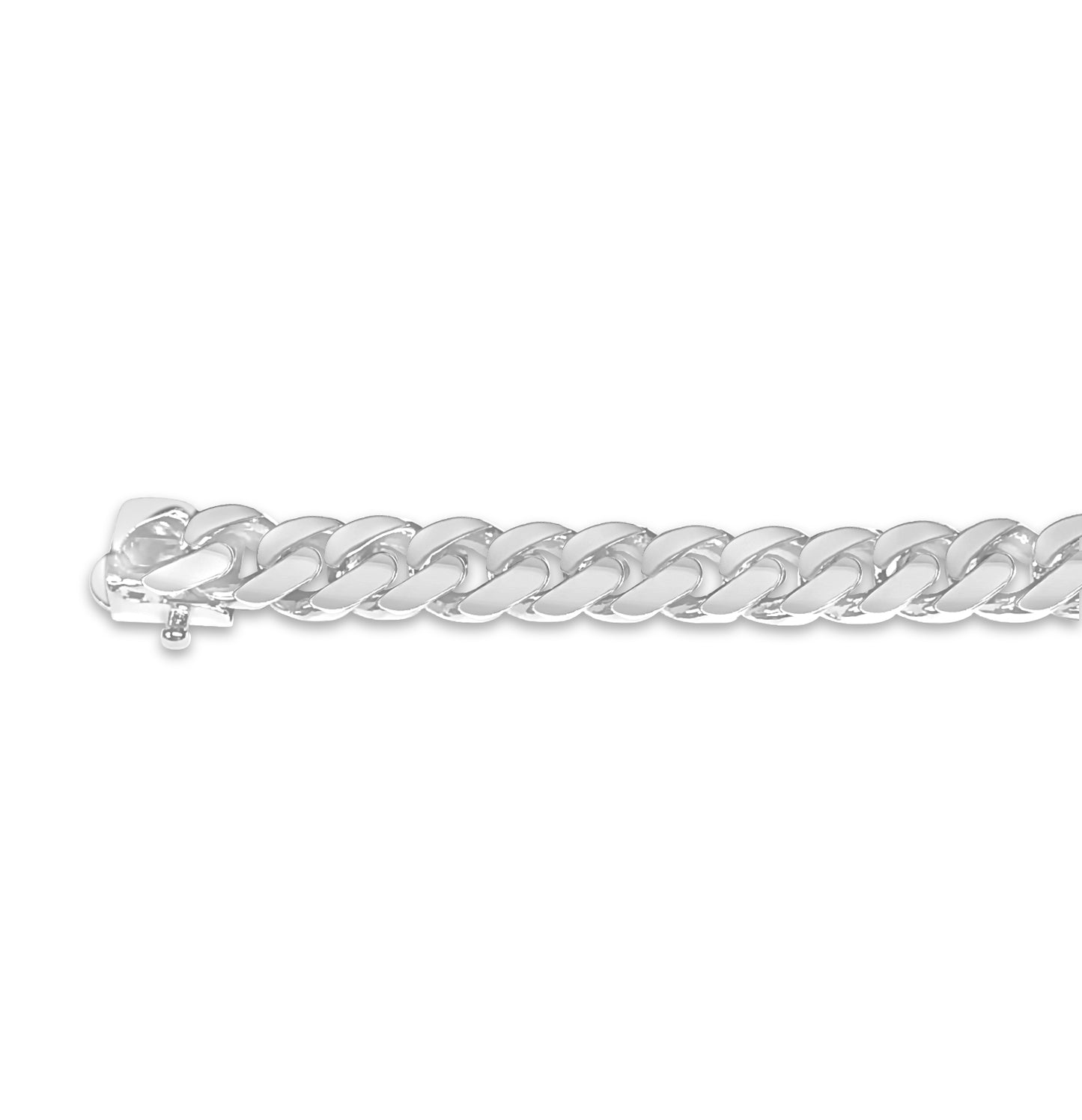 Handmade Solid Gold Miami Cuban Bracelet , 8mm