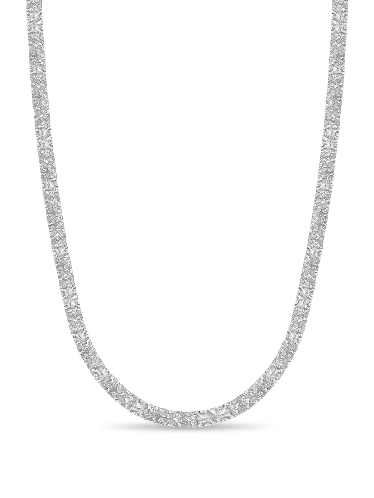 Handmade Solid Gold Nugget Necklace , 7mm