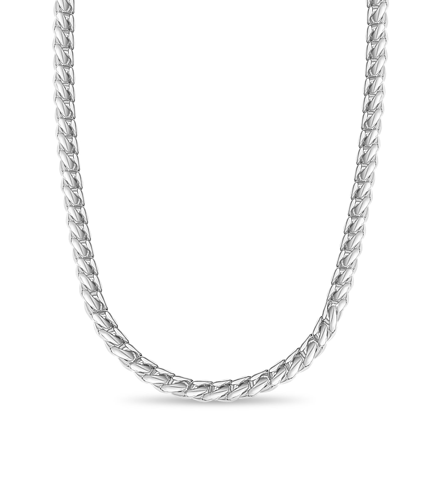 Handmade Solid Gold Miami Cuban Necklace , 13mm