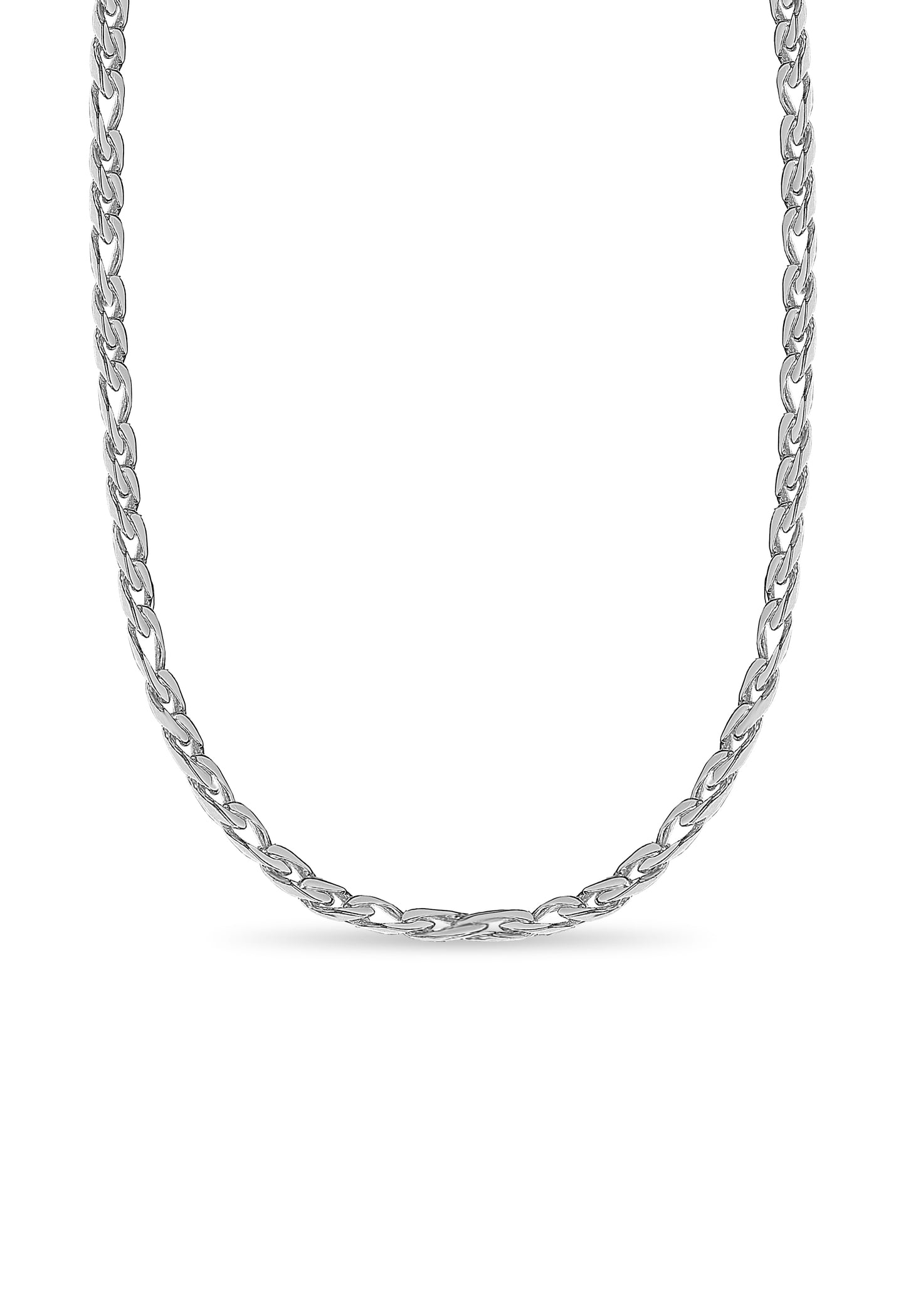 Handmade Solid Gold Figaro Necklace , 8mm