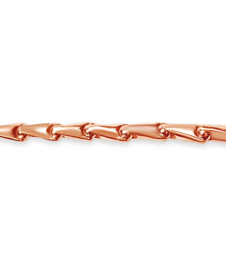 Handmade Solid Gold Cylinder Tube Bracelet , 7mm