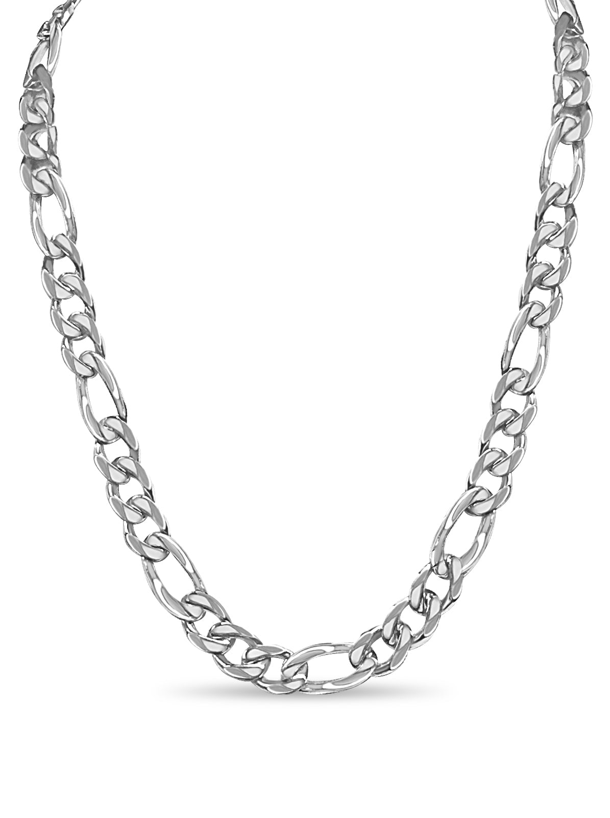 Handmade Solid Gold Figaro Necklace , 15mm