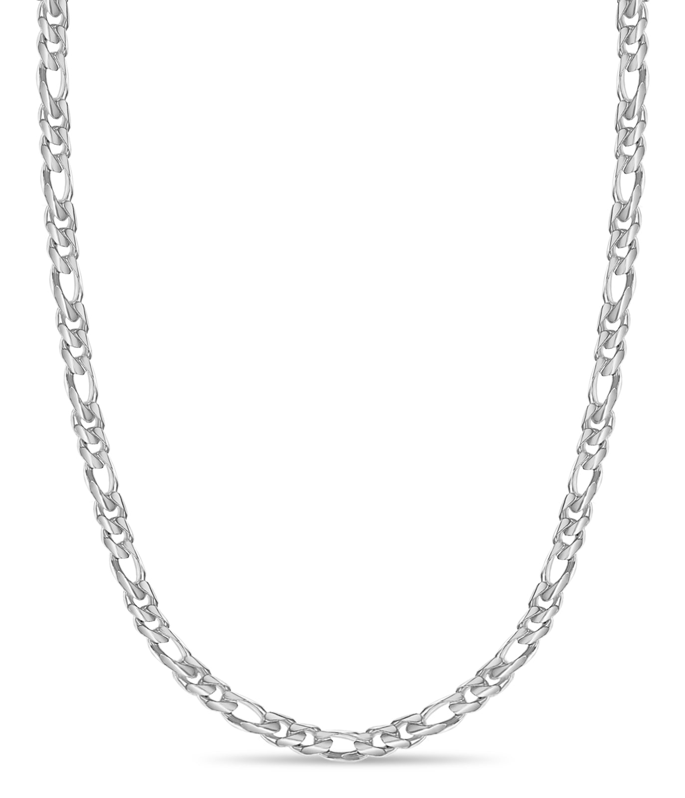 Handmade Solid Gold Figaro Necklace , 18mm