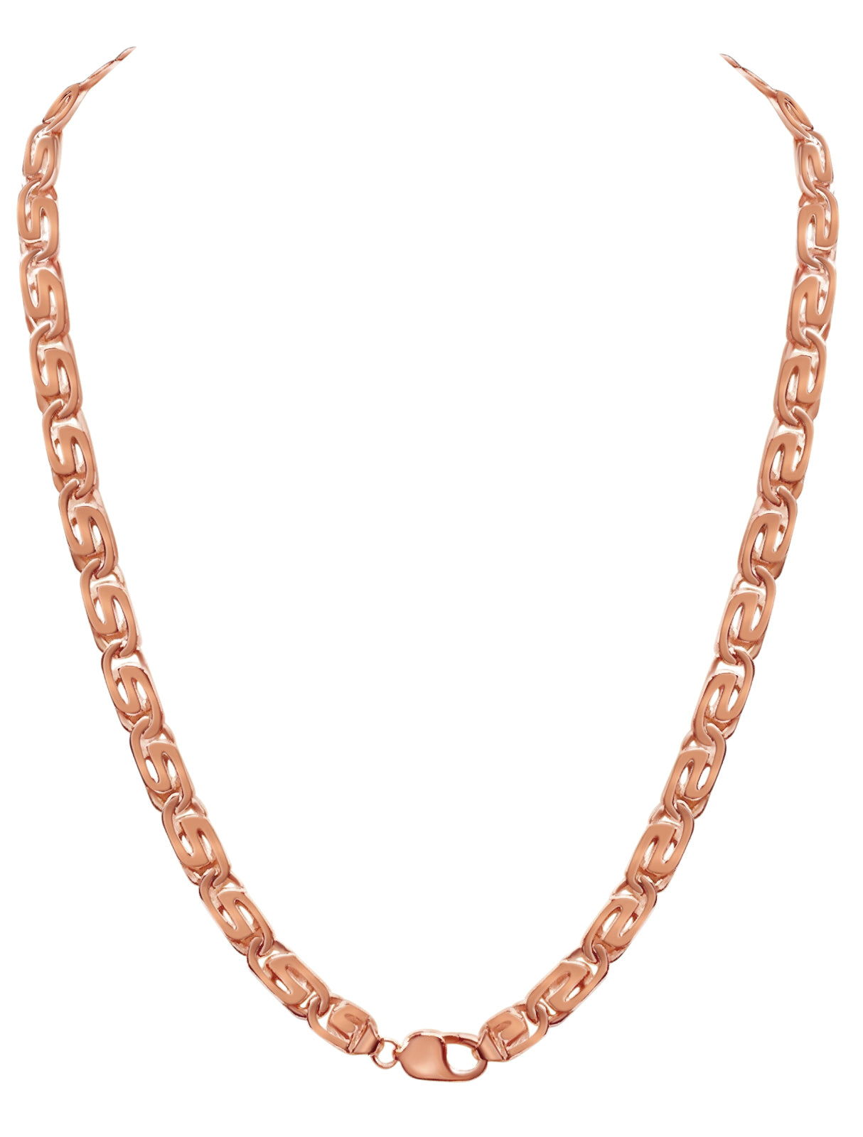 Handmade Solid Gold Tiger Eye Necklace , 9mm