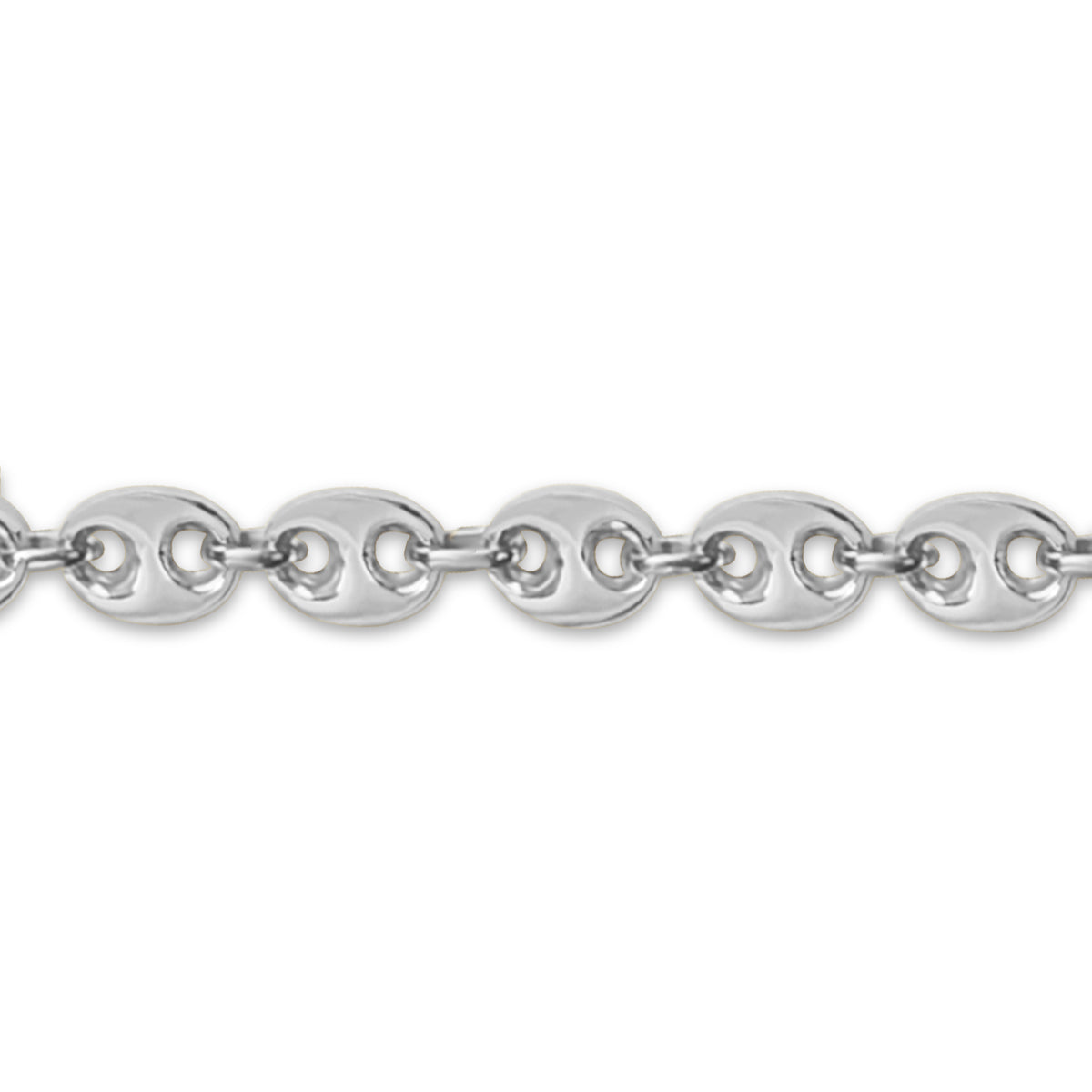 Handmade Solid Gold Mariner Bracelet , 11mm