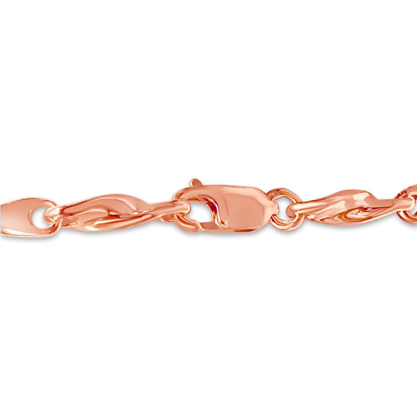 Handmade Solid Gold Twist Bracelet , 5mm
