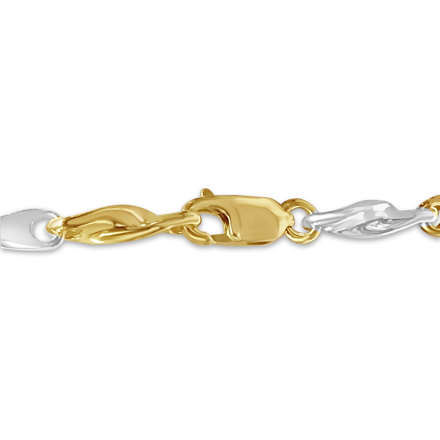Handmade Solid Gold Twist Necklace , 5mm
