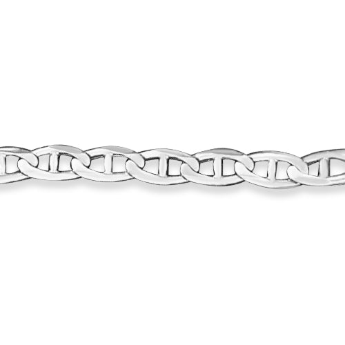 Handmade Solid Gold Anchor Mariner Bracelet , 6mm