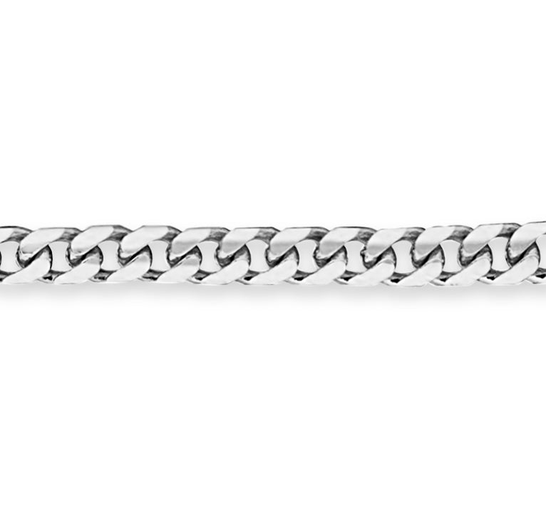 Handmade Solid Gold Miami Cuban Bracelet , 7mm