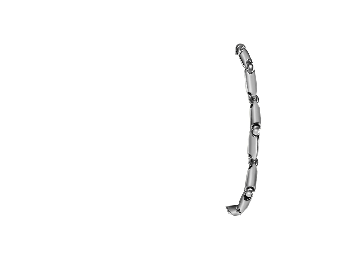 Handmade Solid Gold Cylinder Tube Bracelet , 5mm