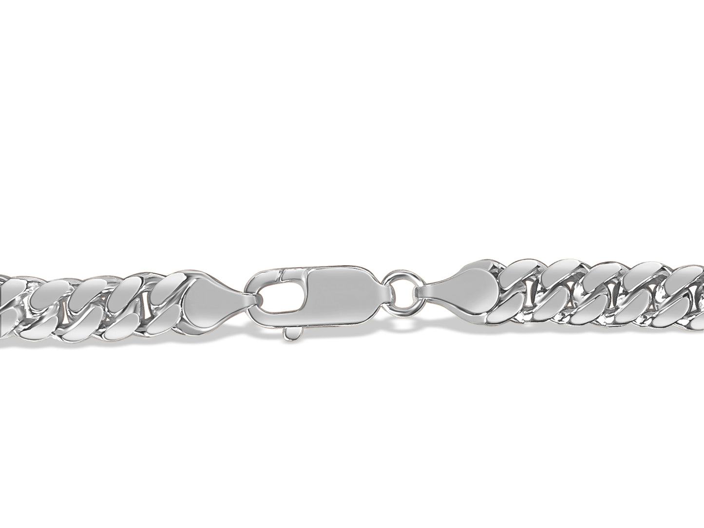 Handmade Solid Gold Miami Cuban Bracelet , 7mm