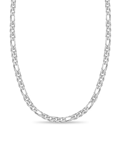 Handmade Solid Gold Figaro Necklace , 14mm