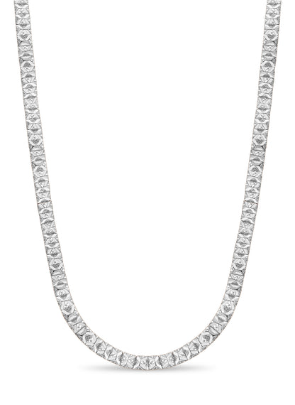 Handmade Solid Gold Nugget Necklace , 9mm