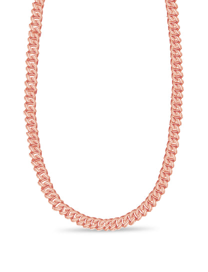 Handmade Solid Gold Mariner Necklace , 9mm