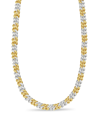 Handmade Solid Gold Mariner Necklace , 9mm