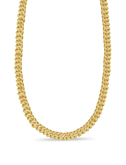 Handmade Solid Gold Mariner Necklace , 9mm