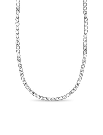 Handmade Solid Gold Mariner Necklace , 9mm
