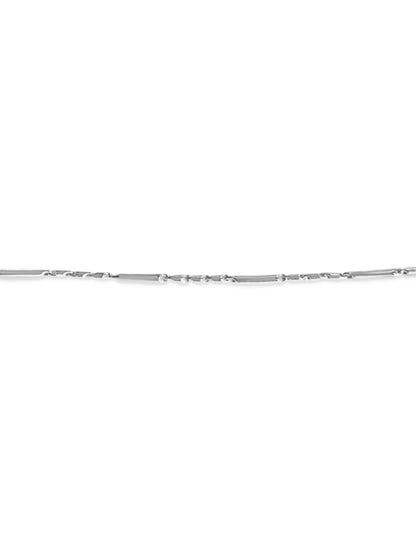 Handmade Solid Gold Cylinder Tube Bracelet , 4mm