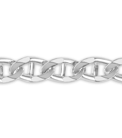 Handmade Solid Gold Mariner Bracelet , 15mm