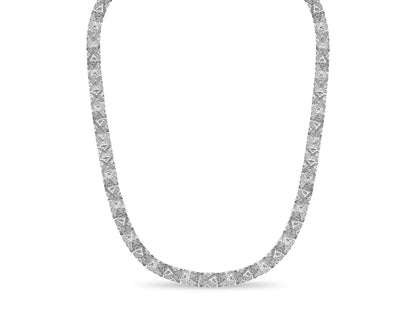 Handmade Solid Gold Nugget Necklace , 11mm