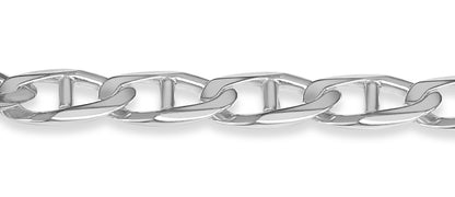 Handmade Solid Gold Mariner Bracelet , 11mm