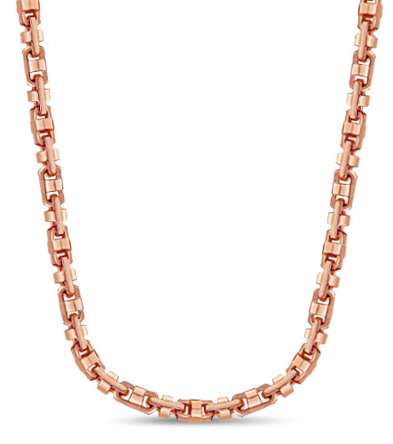 Handmade Solid Gold Anchor Mariner Necklace , 14mm