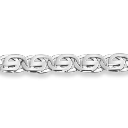 Handmade Solid Gold Tiger Eye Bracelet , 9mm