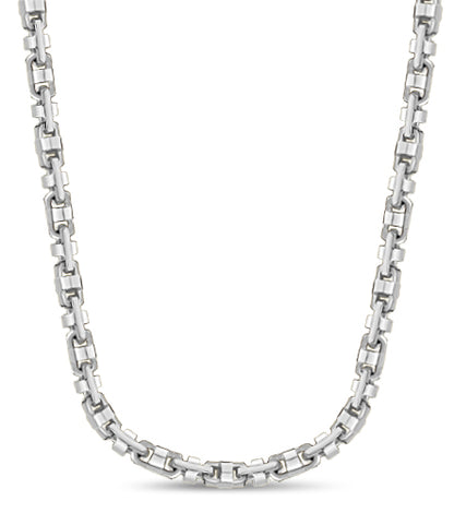 Handmade Solid Gold Anchor Mariner Necklace , 14mm