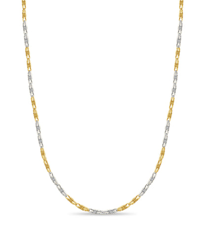 Handmade Solid Gold Anchor Mariner Necklace , 6mm