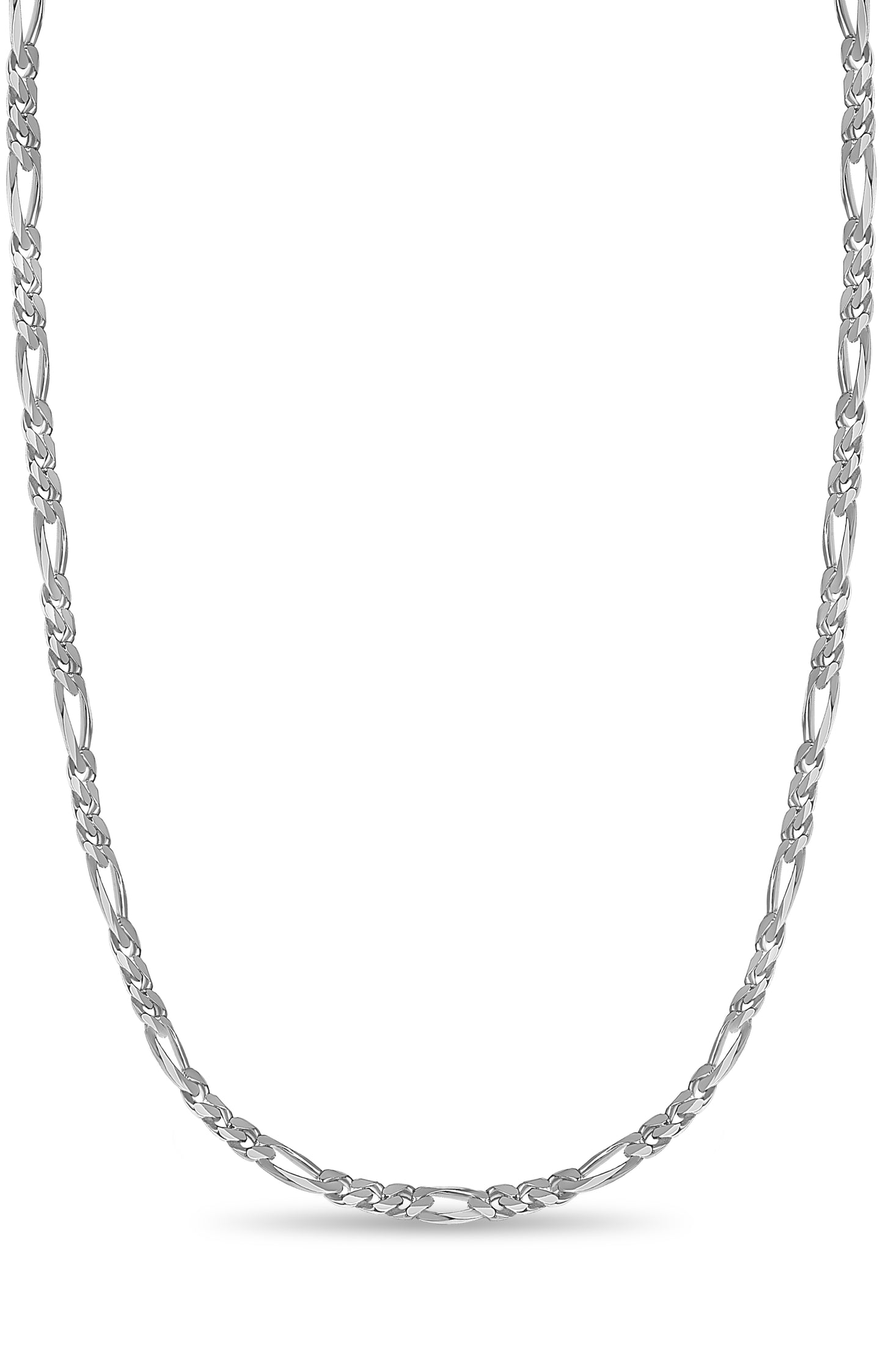 Handmade Solid Gold Figaro Necklace , 5mm