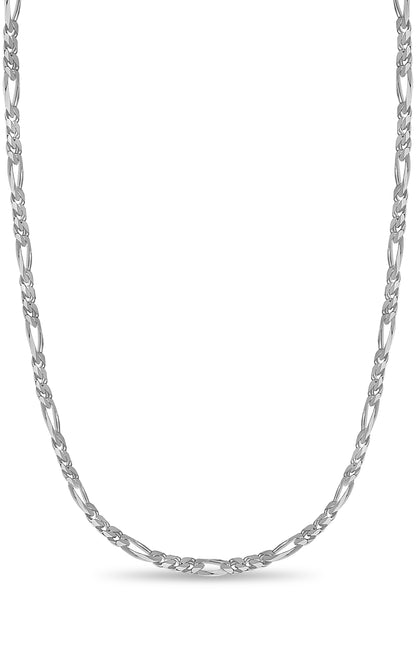 Handmade Solid Gold Figaro Necklace , 5mm
