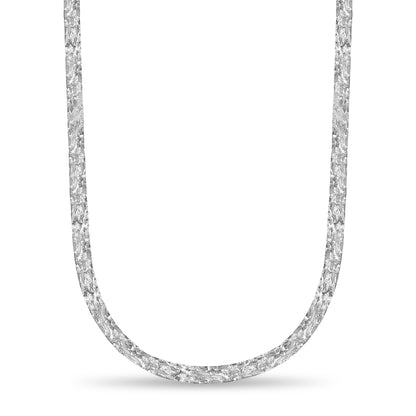 Handmade Solid Gold Nugget Necklace , 17mm