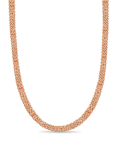 Handmade Solid Gold Panther Necklace , 12mm