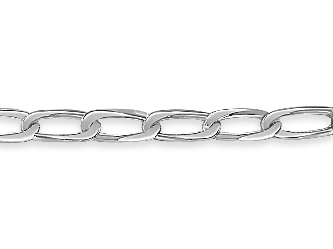Handmade Solid Gold Flat Bracelet , 9mm