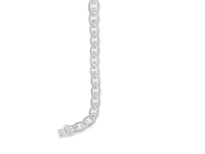 Handmade Solid Gold Mariner Bracelet , 9mm