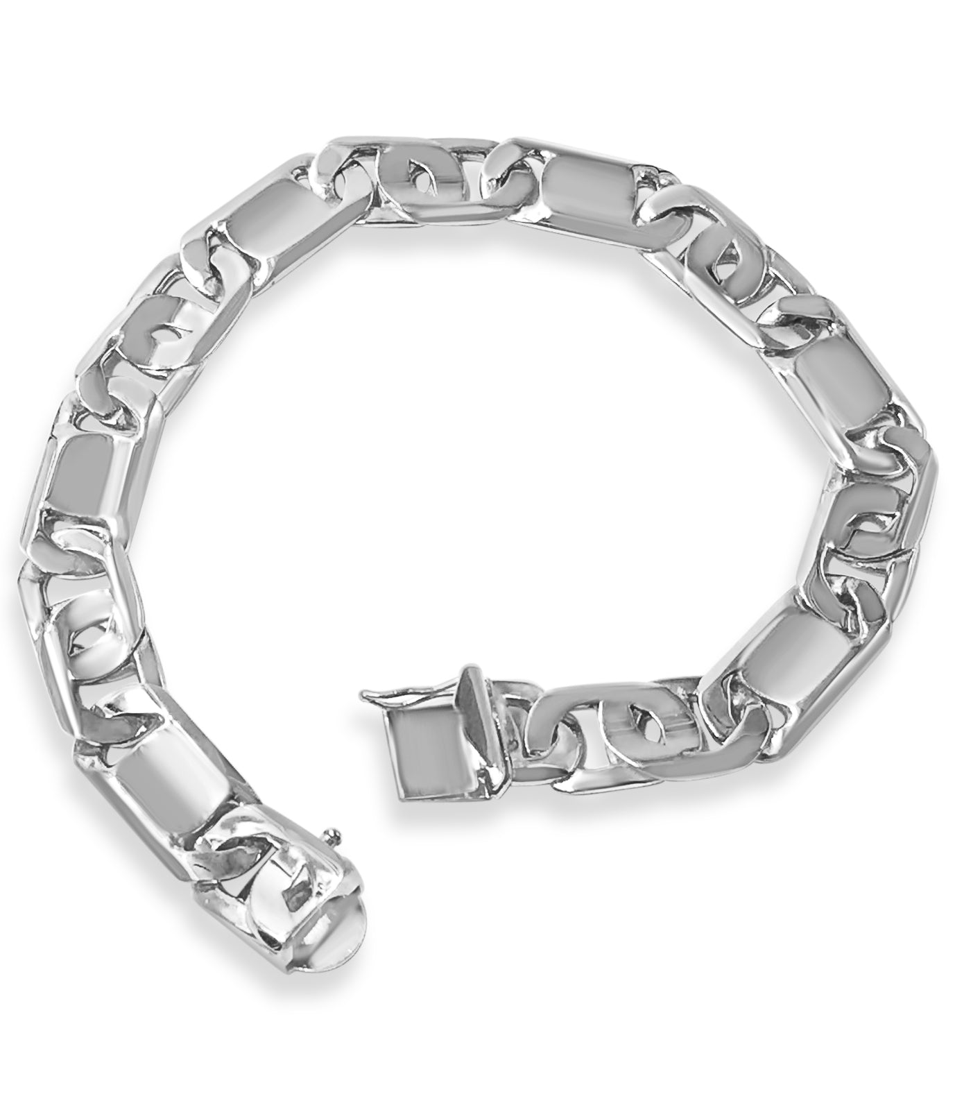 Handmade Solid Gold Tiger Eye & Bar Bracelet , 11mm