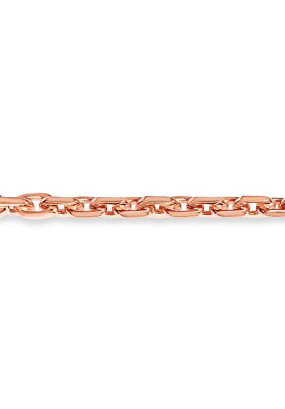 Handmade Solid Gold Fancy Rolo Necklace , 11mm