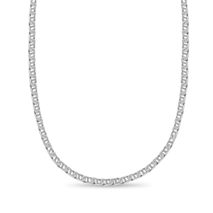 Handmade Solid Gold Mariner Necklace , 7mm