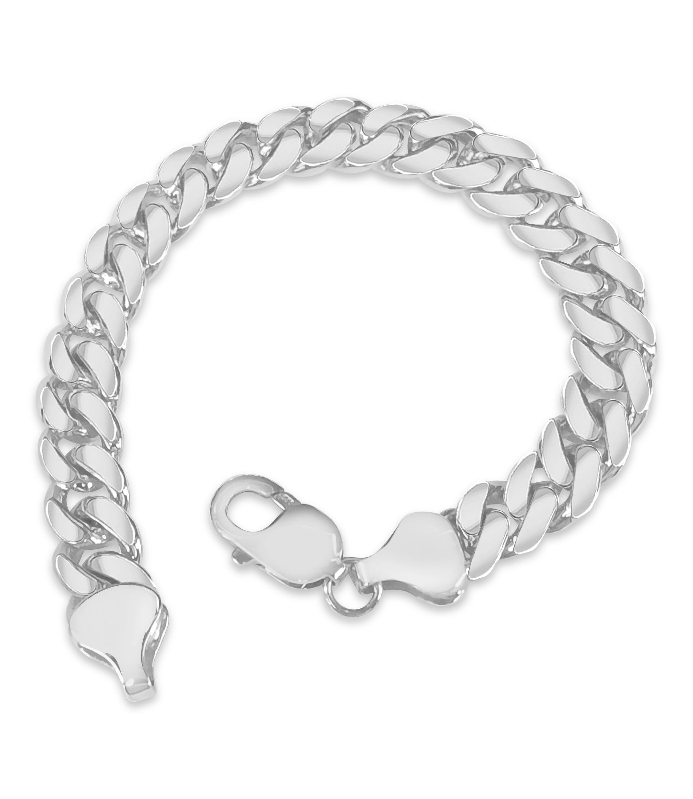 Handmade Solid Gold Miami Cuban Bracelet , 11mm
