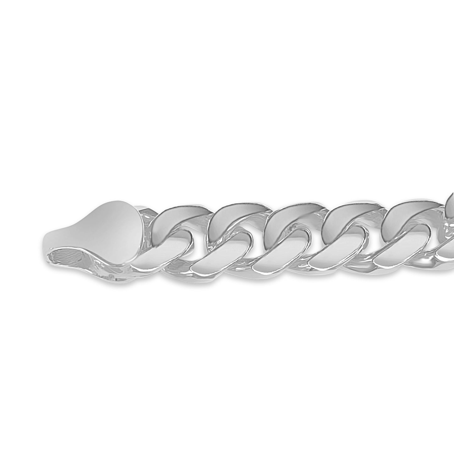 Handmade Solid Gold Miami Cuban Bracelet , 10mm