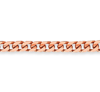 Handmade Solid Gold Miami Cuban Bracelet , 7mm