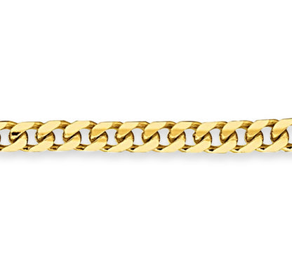Handmade Solid Gold Miami Cuban Bracelet , 7mm