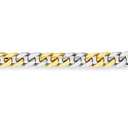 Handmade Solid Gold Miami Cuban Bracelet , 7mm